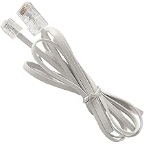 Amazon.co.jp: Sitrda RJ11 6P4C to RJ45 8P8Cケーブル 4芯